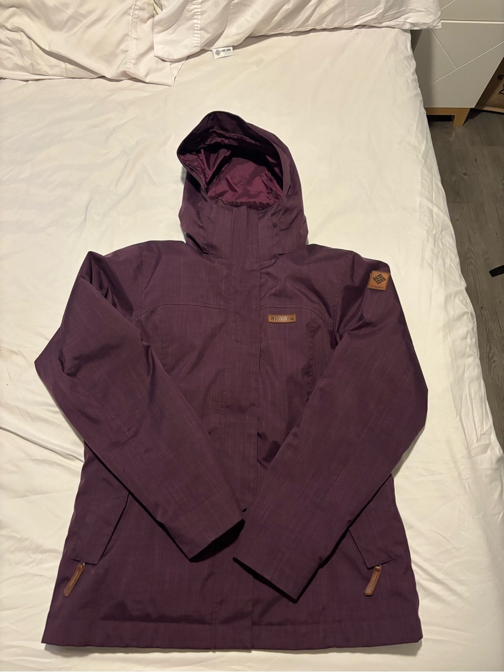 Columbia Plum Hooded Ski Jacket